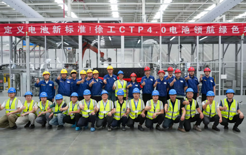 烽禾升全球率先实现刀片/方壳混线共产，获徐工动力官方表彰
